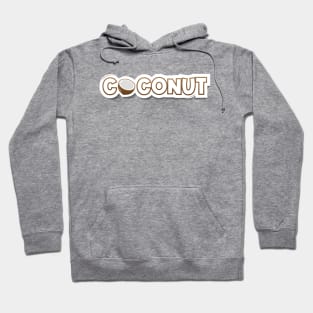 Coconut Text Hoodie